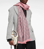 Gucci - GG wool jacquard scarf