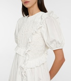 Cecilie Bahnsen - Chloé ruffled smocked maxi dress