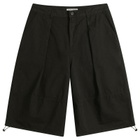 YMC Men's Garment Dye Salba Shorts in Dark Green