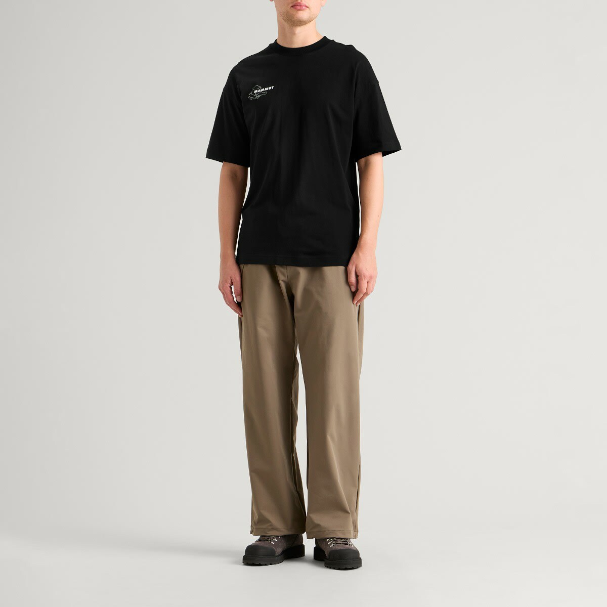 Mammut Men's Base Relaxed T-Shirt in Black
