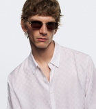 Gucci Rectangular sunglasses