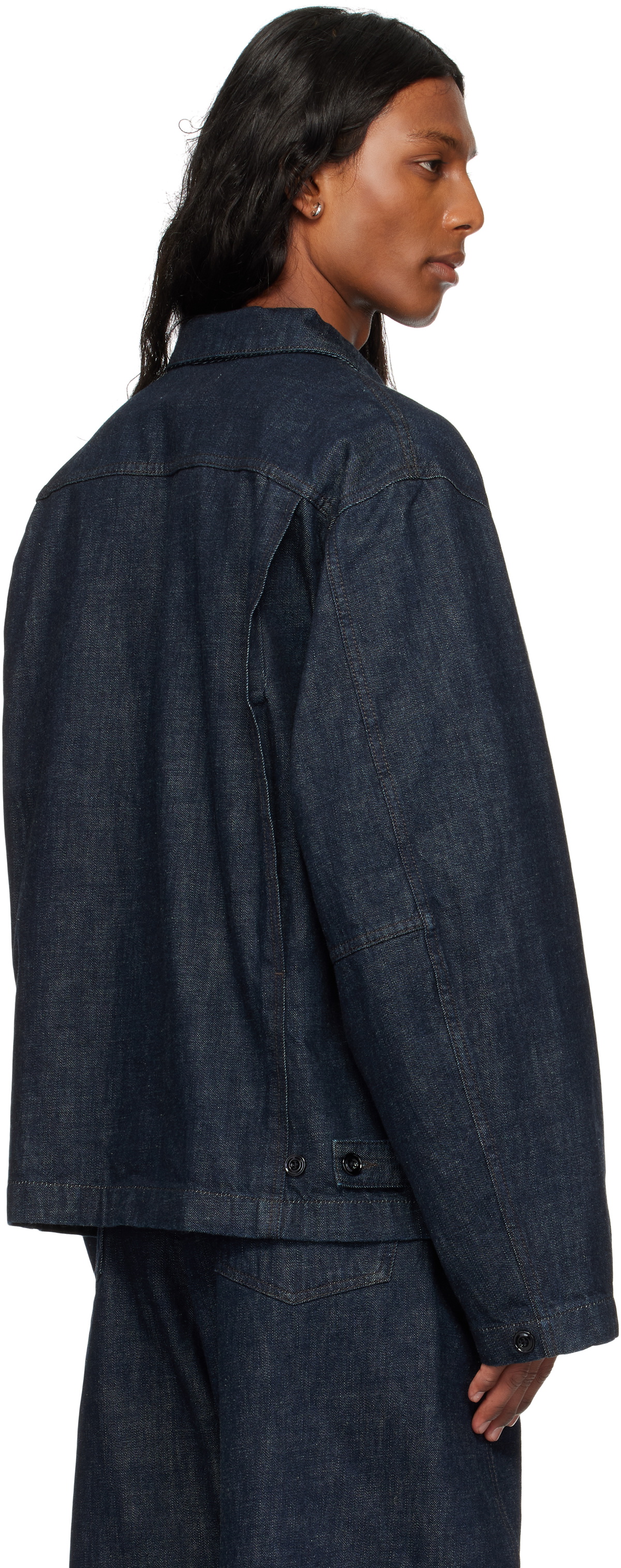 LEMAIRE Indigo Boxy Denim Jacket Lemaire