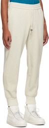 Solid Homme Beige String Lounge Pants