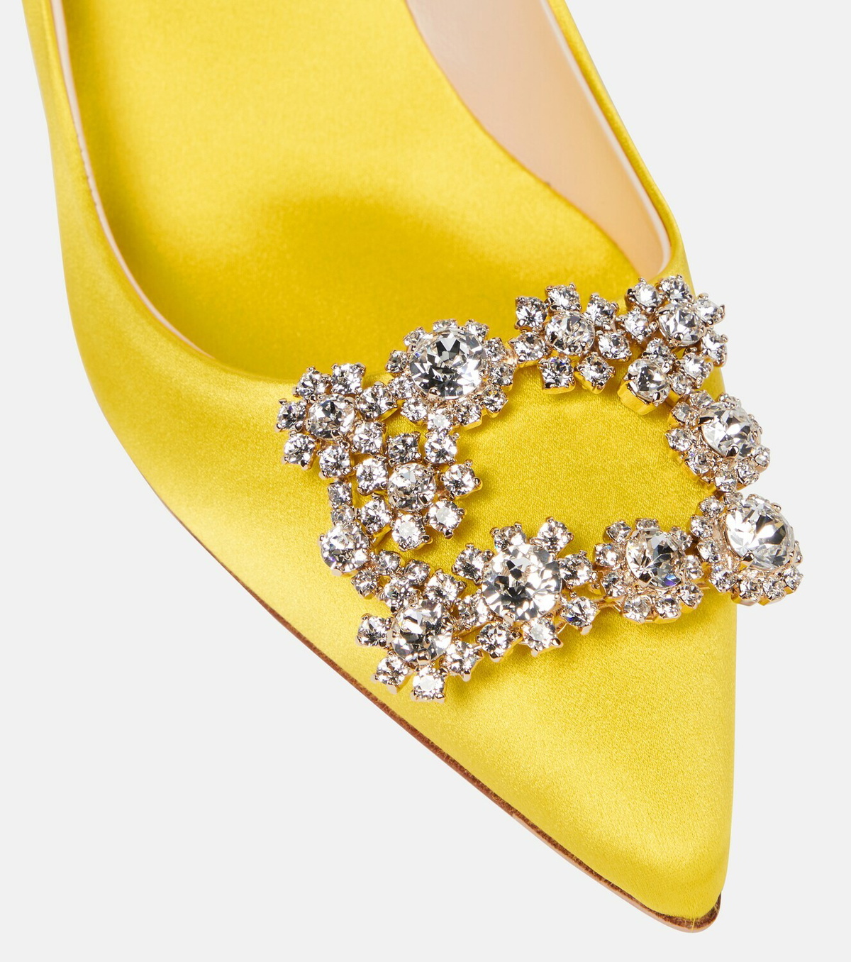 VIP【関税送料無料】希少 ROGER VIVIER RV BOUQUET SATIN BAG Roger Vivier Bouquet Rhinestone Satin Shoulder Bag | Neiman