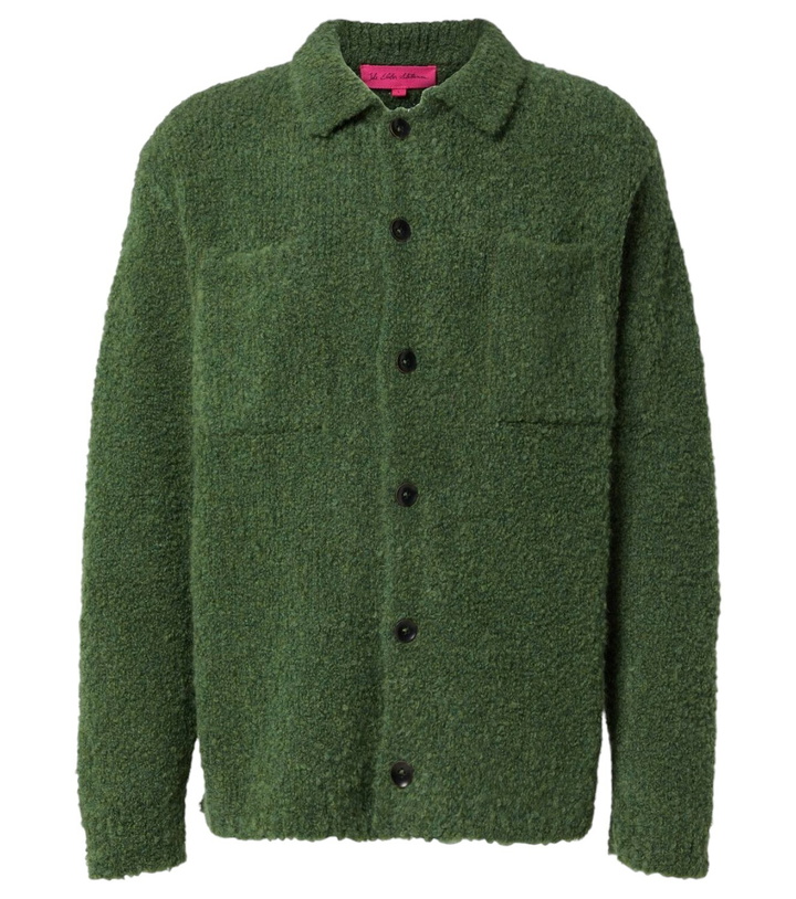 Photo: The Elder Statesman Teddy cashmere, alpaca, and silk overshirt