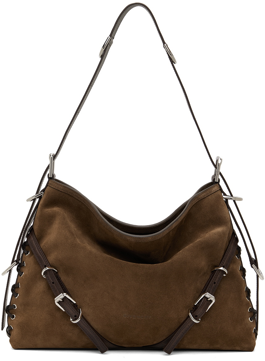Givenchy Brown Medium Voyou Corset Bag Givenchy