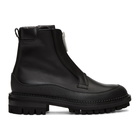 Dsquared2 Black William Flat Zip Boots