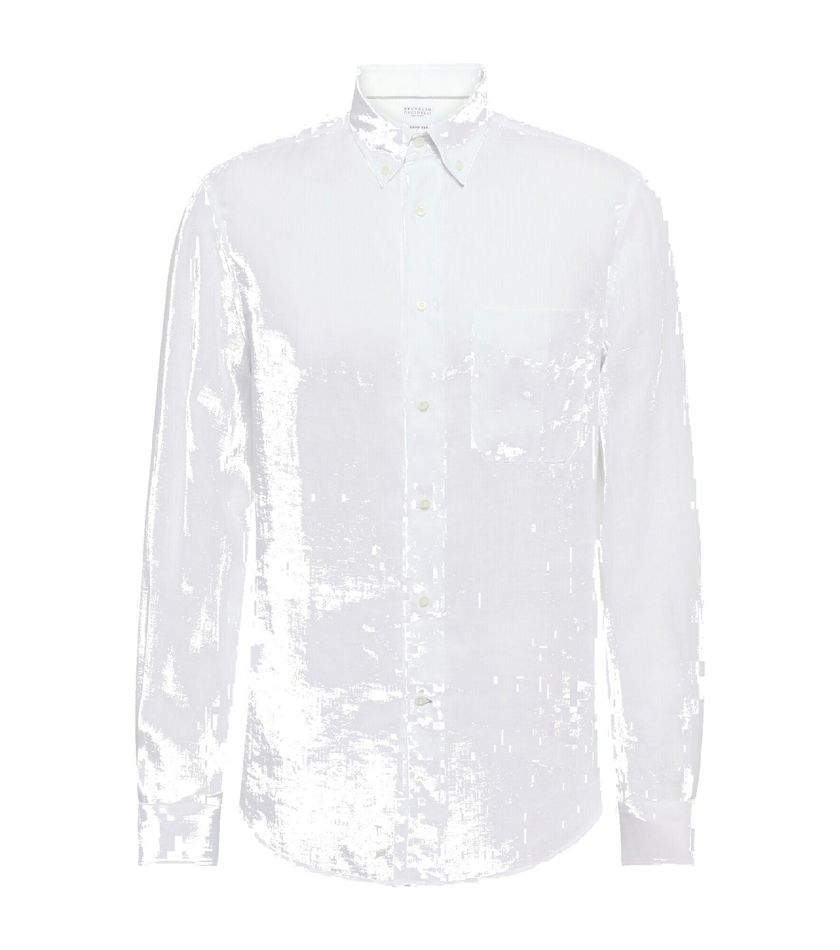Brunello Cucinelli Beige Linen T-Shirt