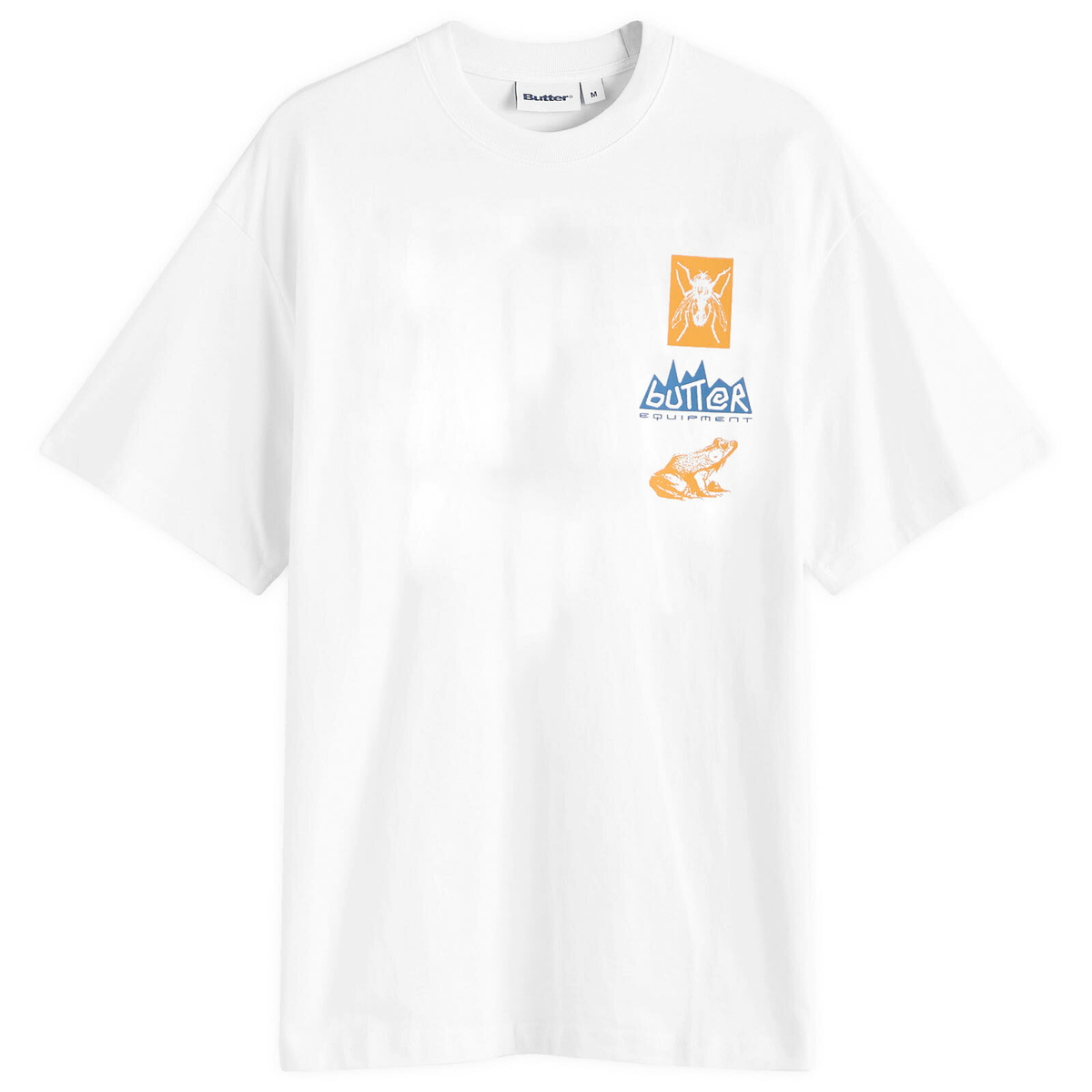 【BUTTER GOODS】 Sight And Sound Tee / White Butter Goods Men's x Disney Sight and Sound T-Shirt in White