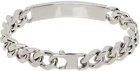 MM6 Maison Margiela Silver Classic Chain Bracelet