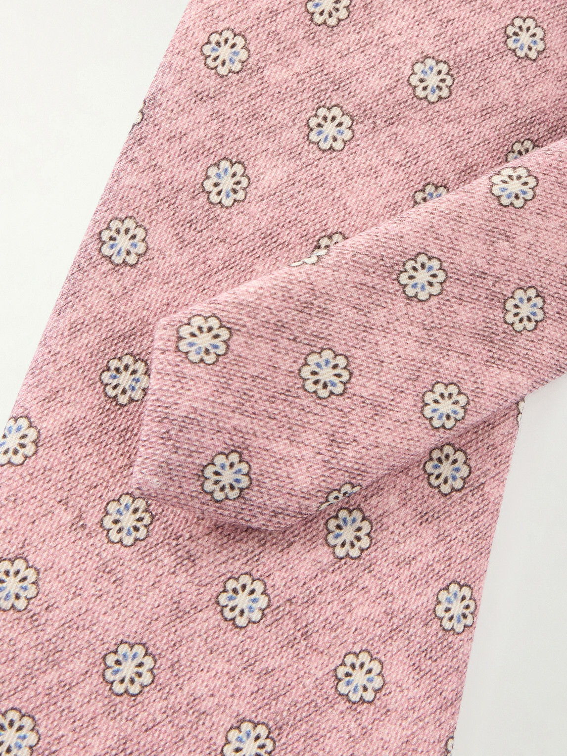 Favourbrook - Monmouth 8cm Floral-Print Cotton and Wool-Blend Tie
