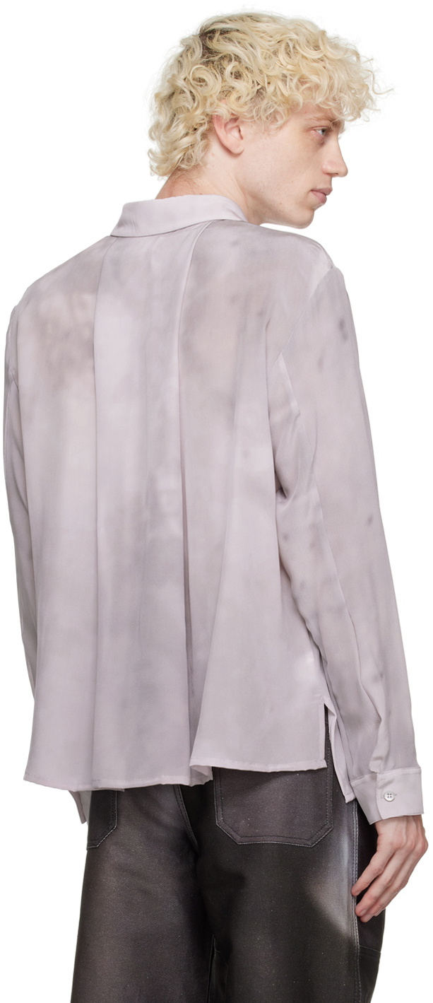 Serapis Gray Graphic Shirt