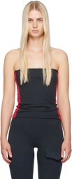 GREG ROSS SSENSE Exclusive Black & Red Tube Top