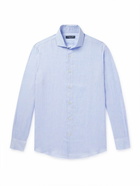 Frescobol Carioca - Antonio Linen Shirt - Blue