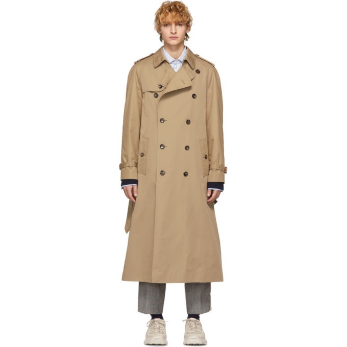 Photo: Gucci Beige Chateau Marmont Trench Coat