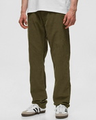 Officine Générale James Pgmt Dye Baby Corduroy Green - Mens - Casual Pants