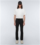 Givenchy - Half-zip cotton piqué polo shirt