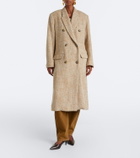 Marant Etoile Pilda herringbone double-breasted coat