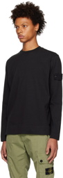 Stone Island Black Patch Sweatshirt