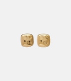 Déhanche Tetra Large gold-plated sterling silver earrings
