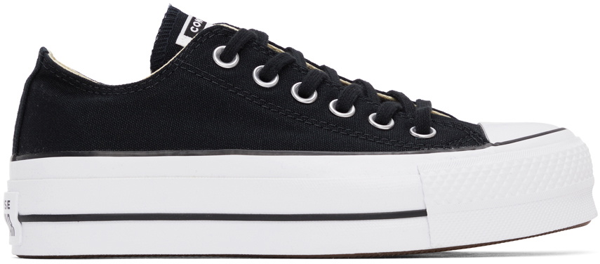 Converse Black Chuck Taylor All Star Lift Low Sneakers Converse