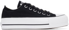 Converse Black Chuck Taylor All Star Lift Low Sneakers