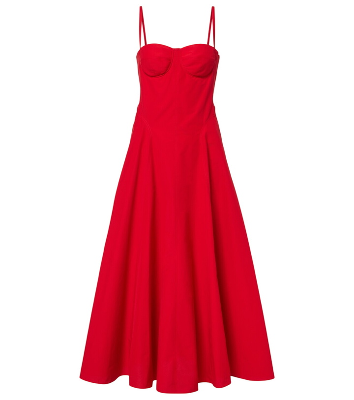 Photo: Ralph Lauren Collection Marigot cotton-blend midi dress
