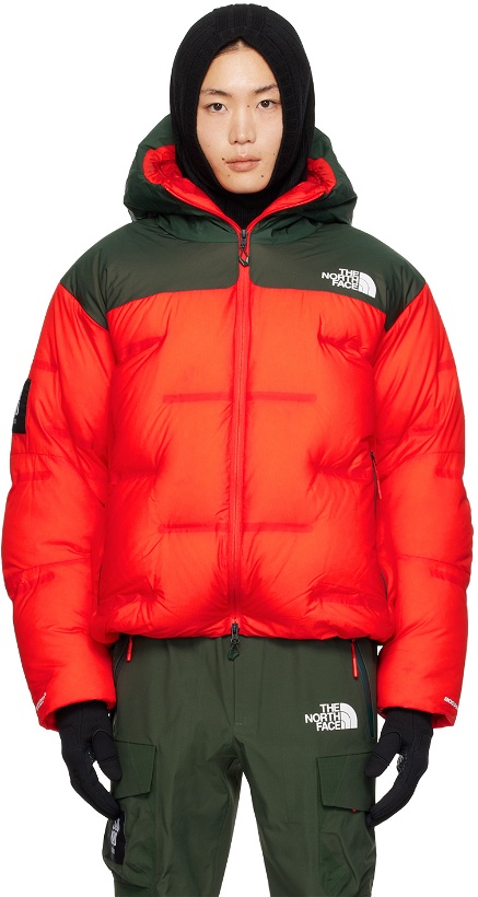 Photo: UNDERCOVER Red & Green The North Face Edition Nuptse Down Jacket
