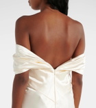 Danielle Frankel Bridal Cleo wool and silk gown