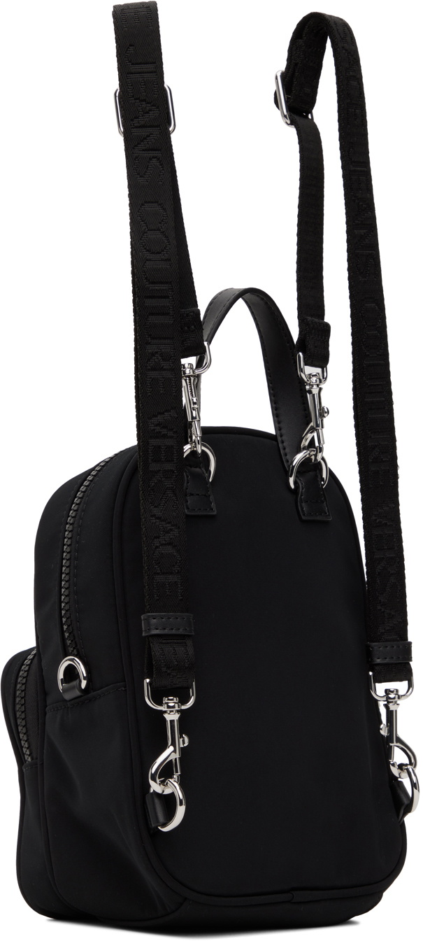 Black Sporty Logo Bag by Versace Jeans Couture on Sale