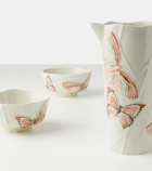 Bordallo Pinheiro Cloudy Butterflies pitcher by Claudia Schiffer