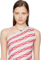Marland Backus Silver Lonely Heart Necklace
