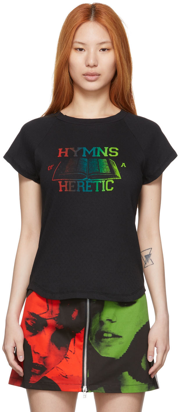 Rose Murdoch SSENSE Exclusive Black Edith T-Shirt