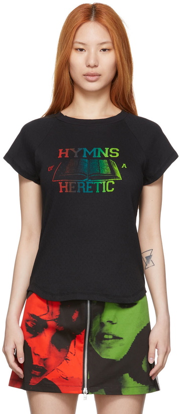 Photo: Rose Murdoch SSENSE Exclusive Black Edith T-Shirt