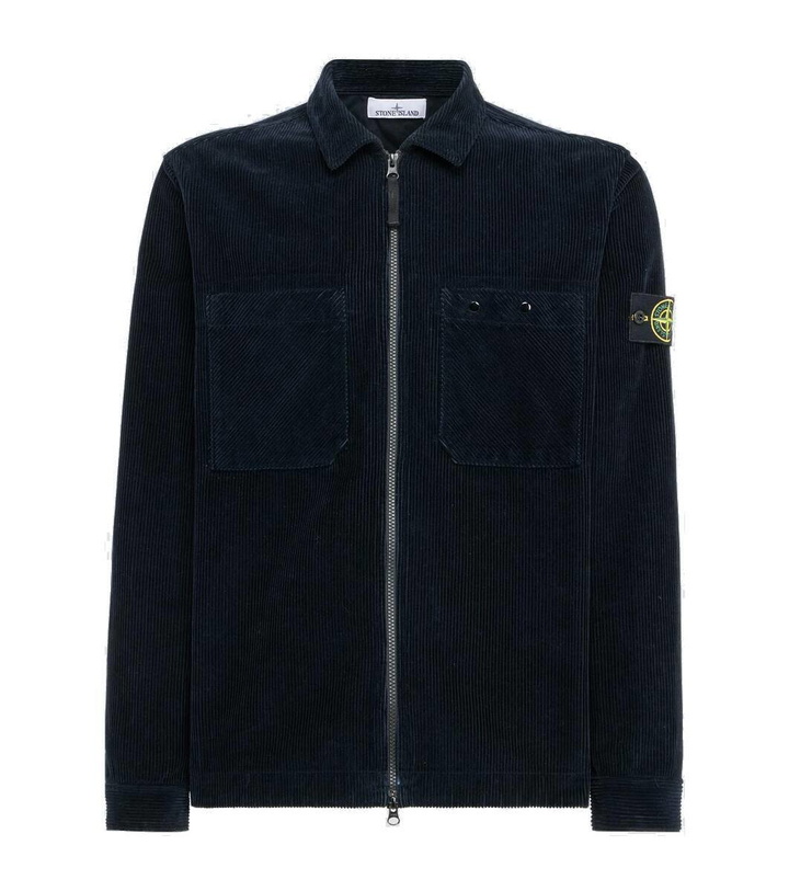 Photo: Stone Island Compass corduroy jacket