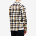Adsum Men's Classic Plaid Work Shirt in Beige