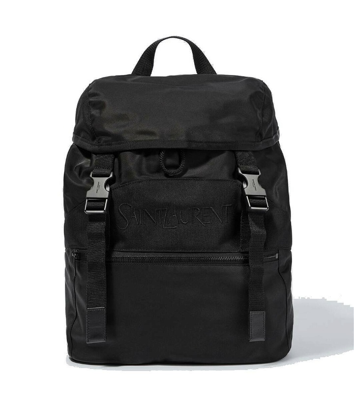 Photo: Saint Laurent Nylon logo backpack