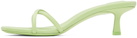 Alexander Wang Green Dahlia 50 Heeled Sandal