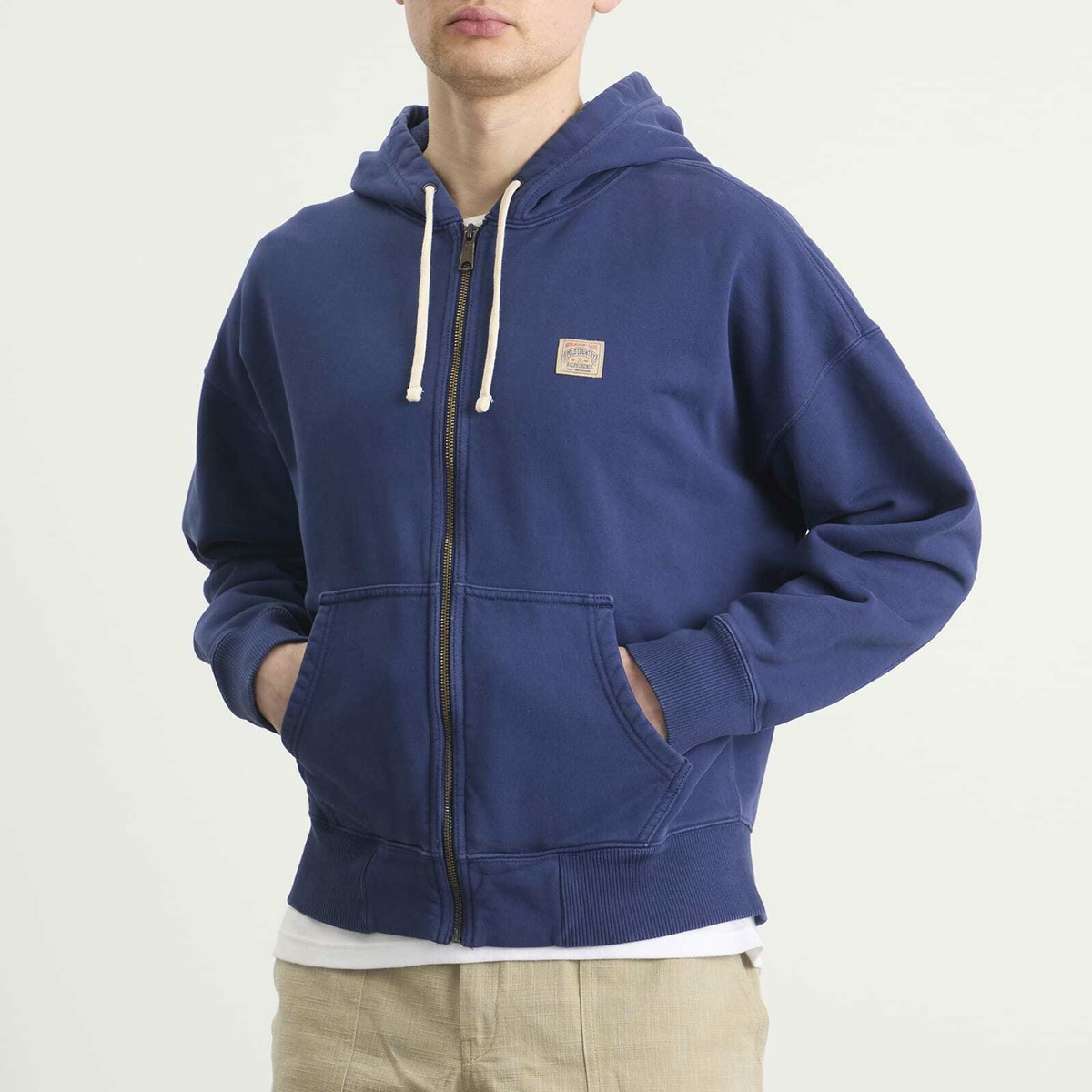Polo Ralph Lauren Men's Polo Country Zip Hoodie in Dark Cobalt