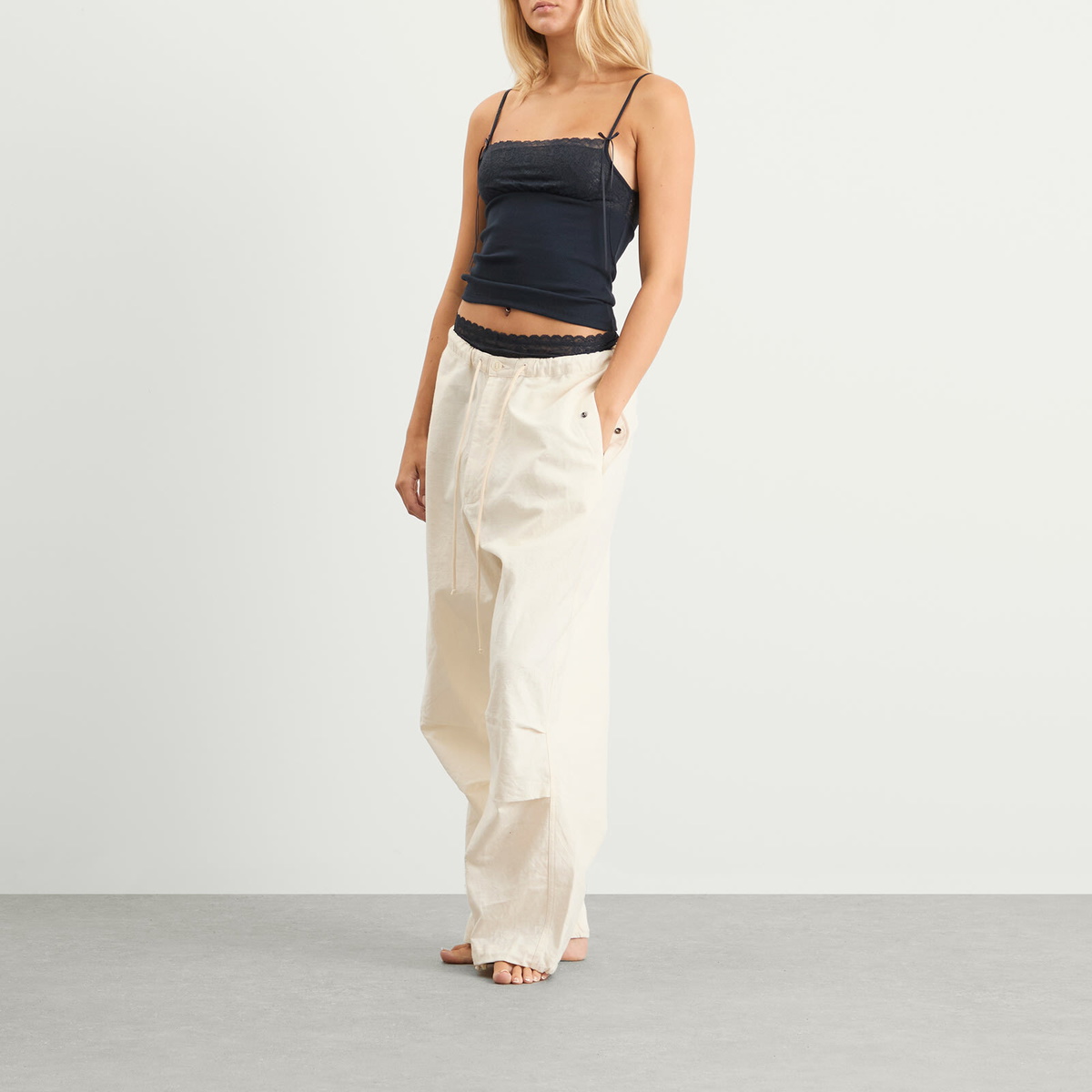 Fruity Booty Women's Meringue Tank Top in Navy