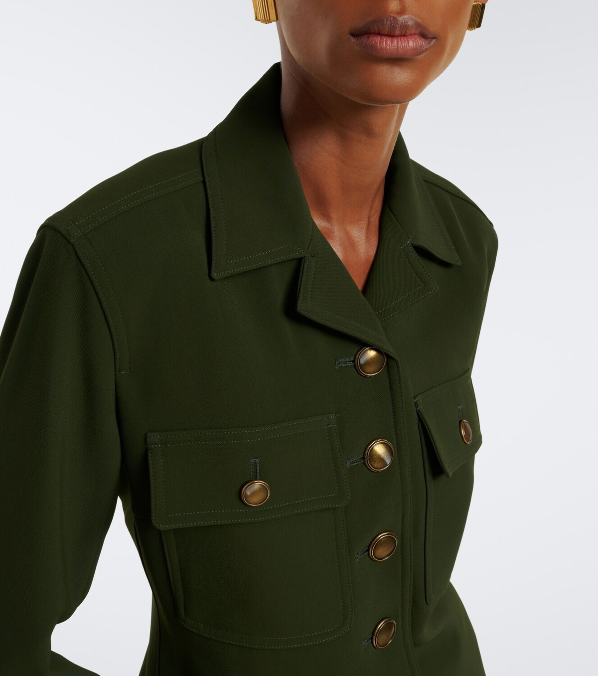 Veronica Beard Molyneux crêpe jacket