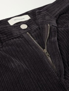 mfpen - Straight-Leg Cotton-Corduroy Trousers - Black