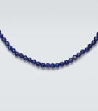 Mateo 14kt gold necklace with lapis
