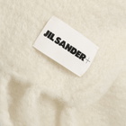 Jil Sander+ Women's Plain Scarf in White 