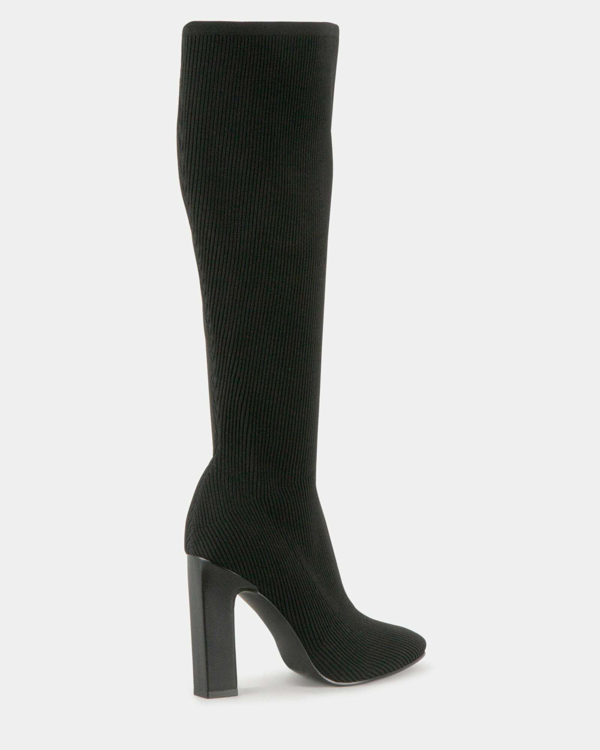 Steve Madden Aria Boots in Black Knit