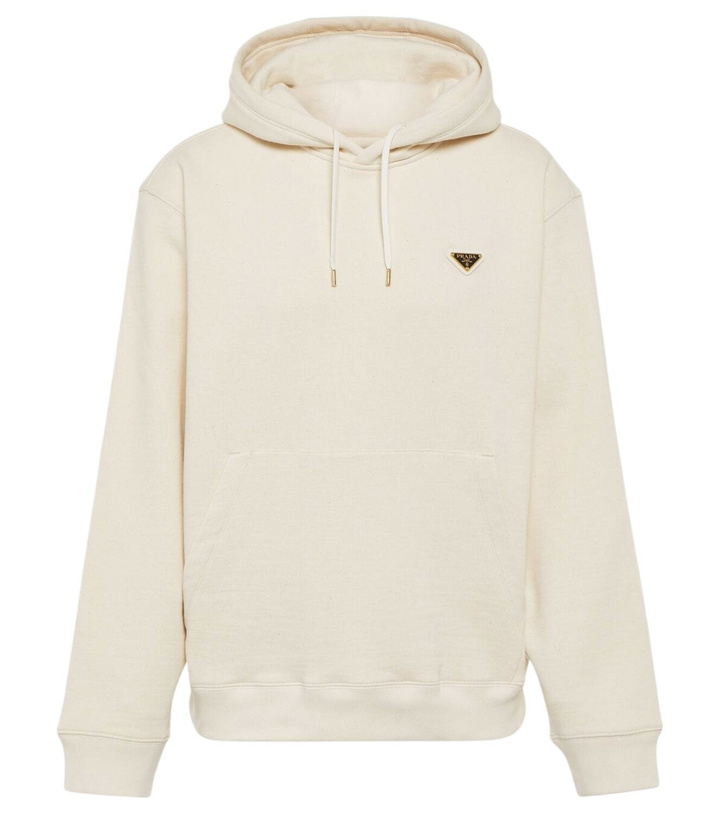 Photo: Prada Cotton jersey hoodie