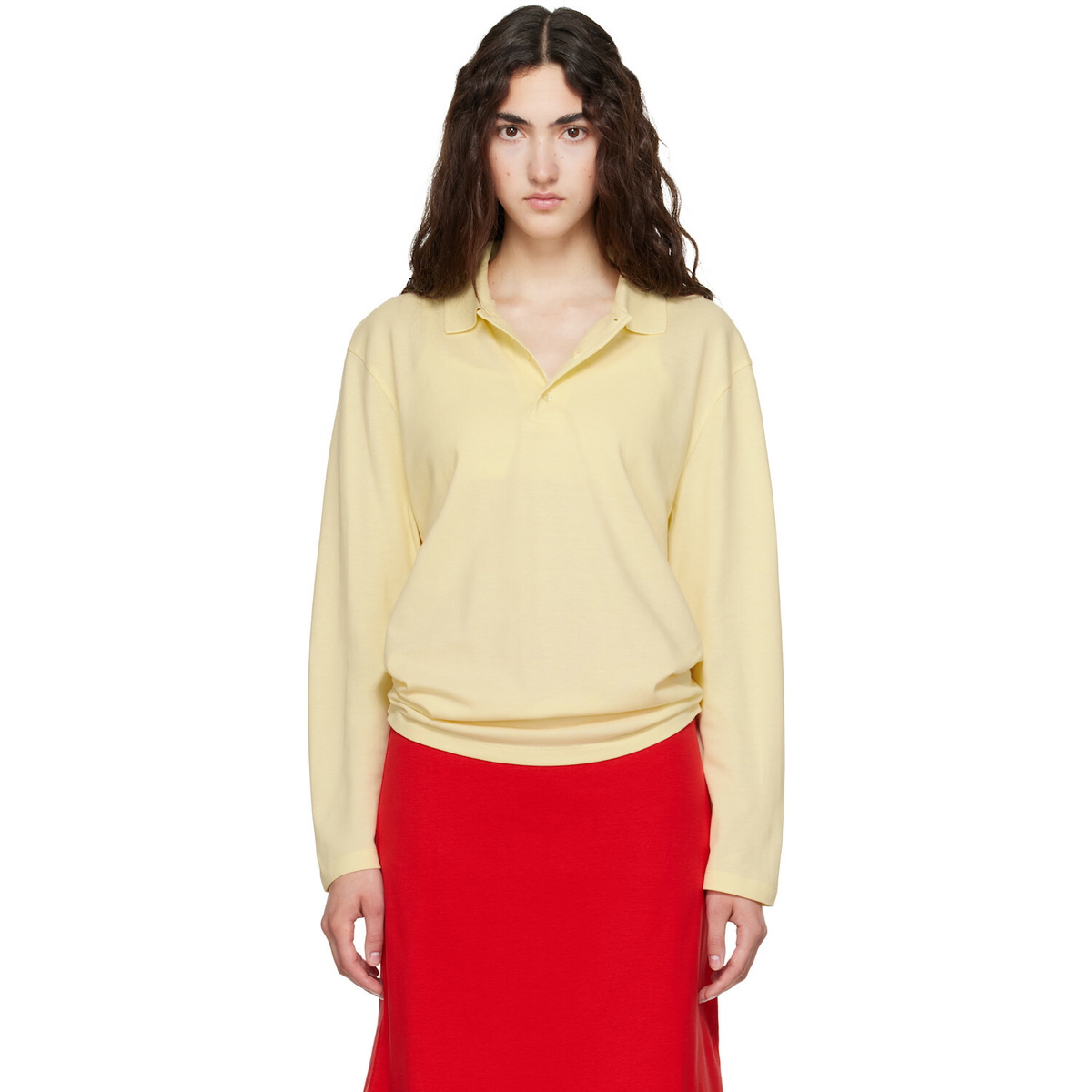 FLORE FLORE Yellow Diana Polo