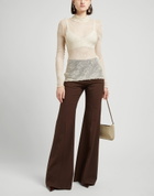 Siedrés Womens Turtleneck in Beige