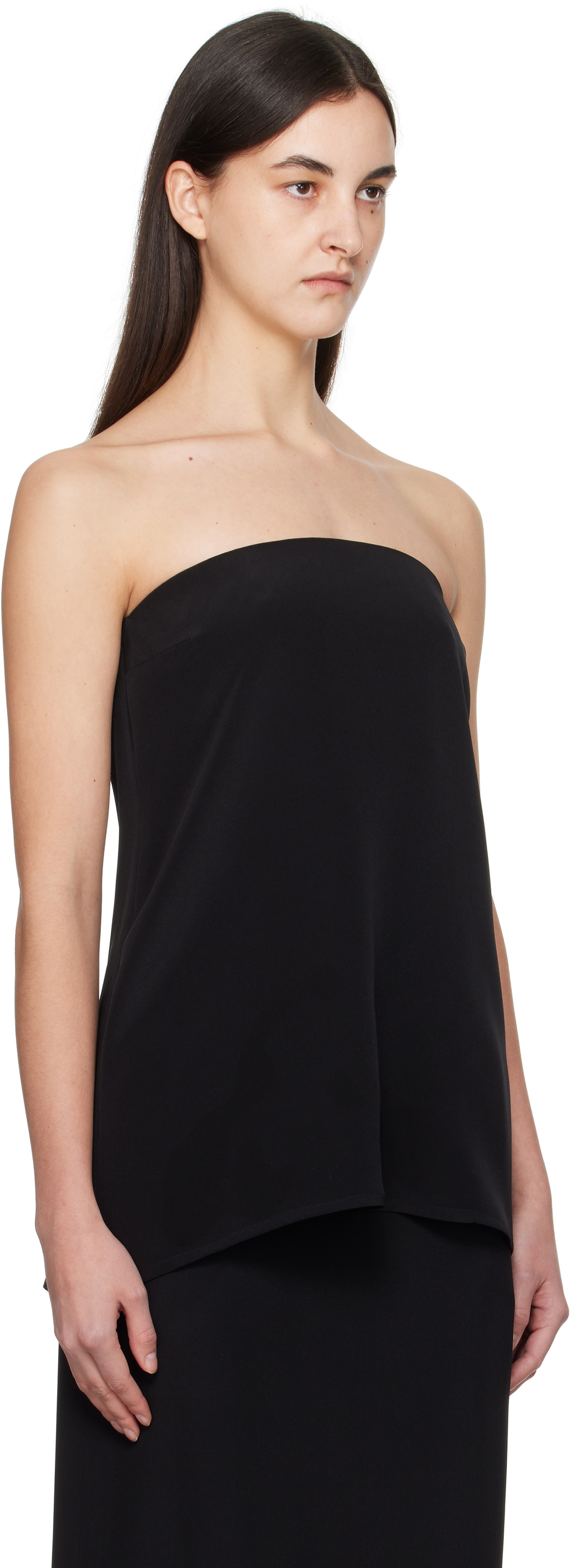 La Collection Black Suzanna Top