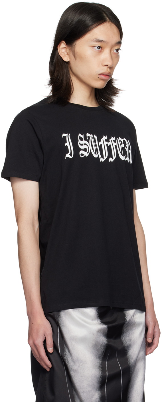 Ashley Williams Black 'I Suffer' Danny T-Shirt Ashley Williams